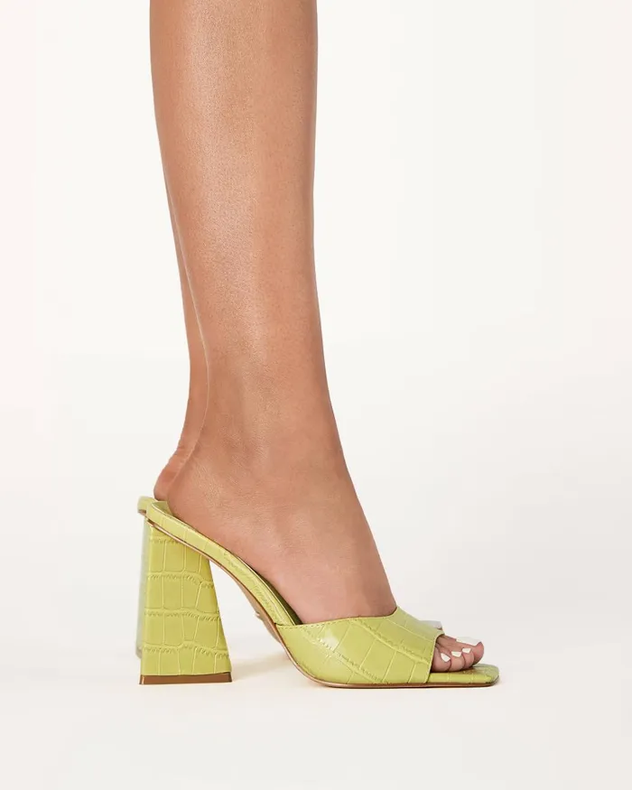 Women Block Heels Billini QUINN 8211 APPLE CROC