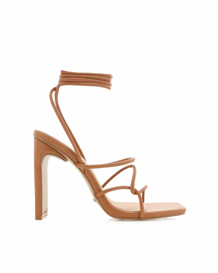Women Block Heels Billini TORANCE 8211 SUGAR BROWN