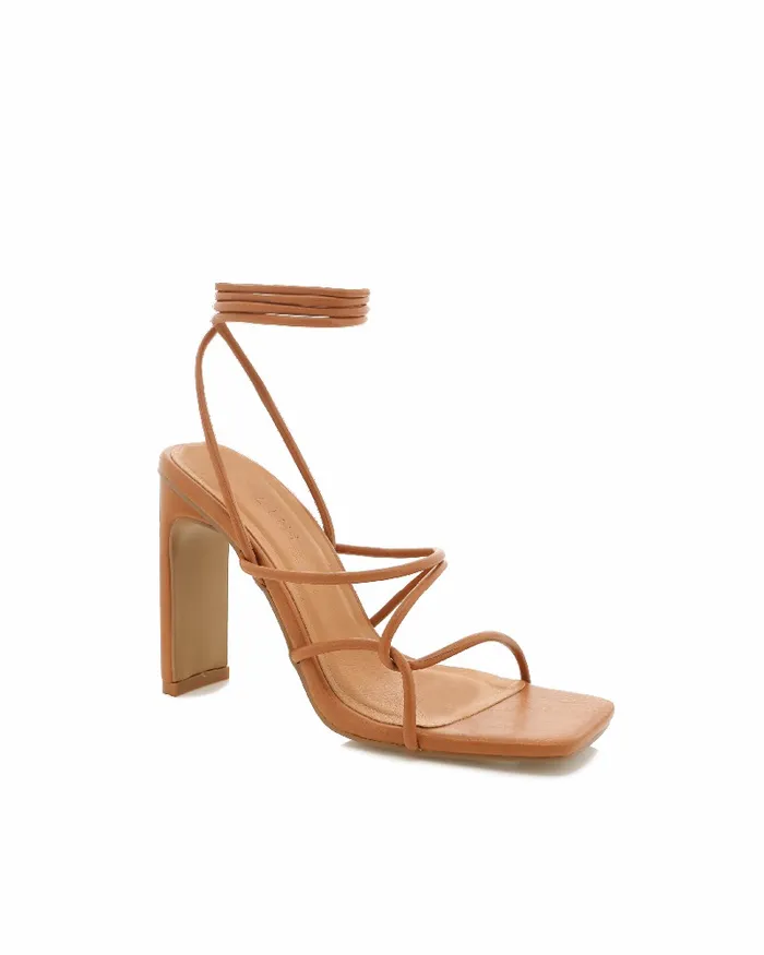 Women Block Heels Billini TORANCE 8211 SUGAR BROWN