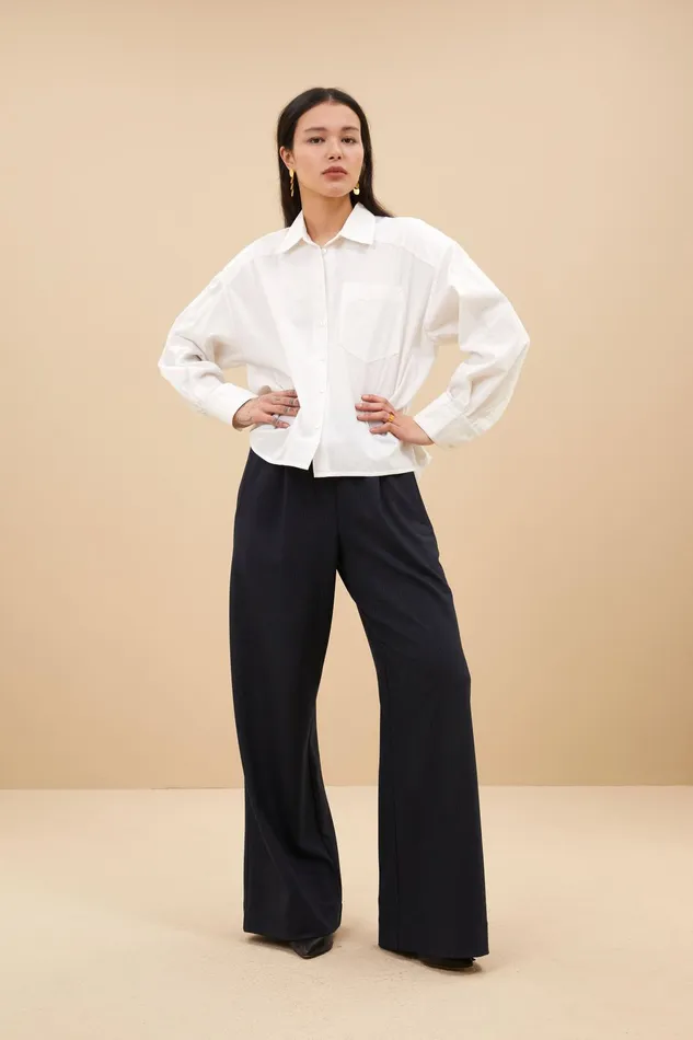 Women Blouses Bybar Nima Blouse White