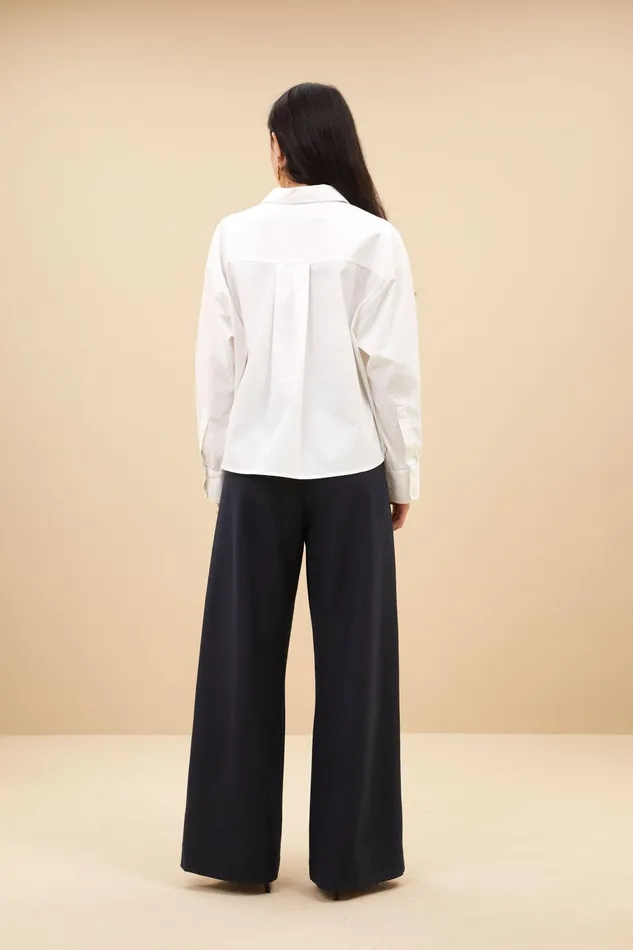 Women Blouses Bybar Nima Blouse White