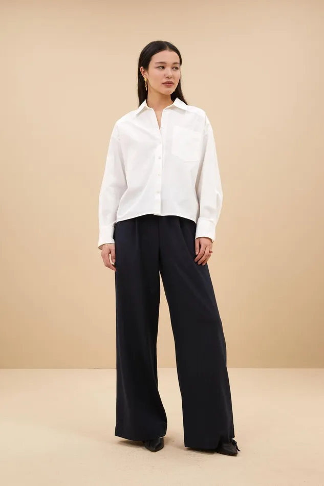Women Blouses Bybar Nima Blouse White