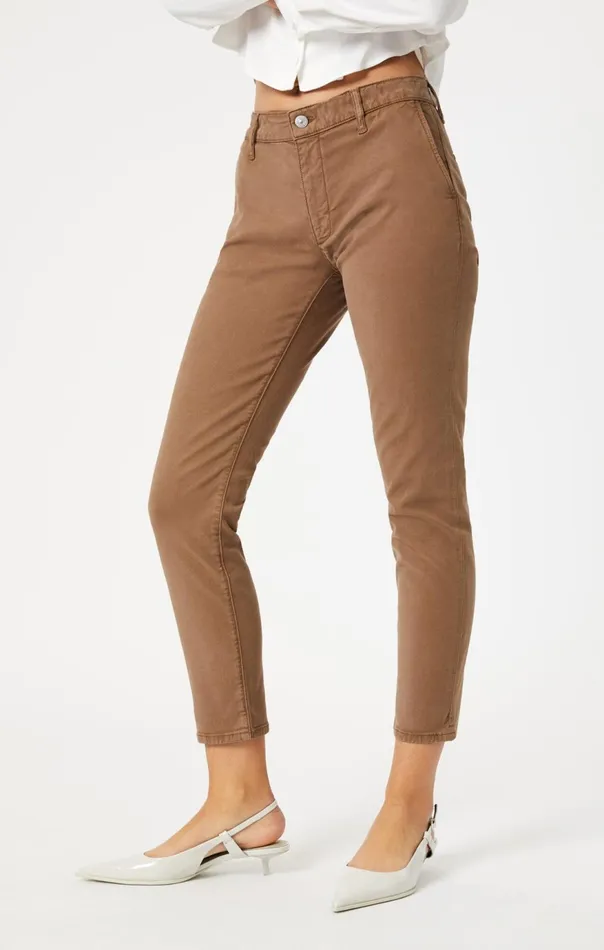 Women Brooke Slim Chino In Tiger Eye039s Luxe Twill Mavi Jeans Pants Women Brooke Slim Chino In Tiger Eye039s Luxe Twill Mavi Jeans Pants