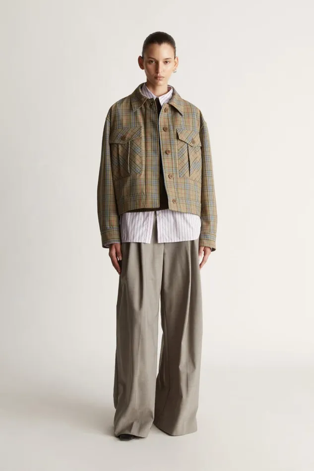 Women Coats And Jackets Lee Mathews Campbell Jacket Peatcheck