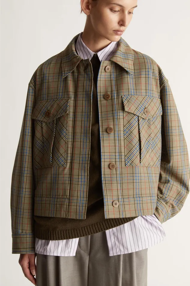 Women Coats And Jackets Lee Mathews Campbell Jacket Peatcheck