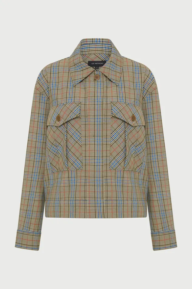 Women Coats And Jackets Lee Mathews Campbell Jacket Peatcheck