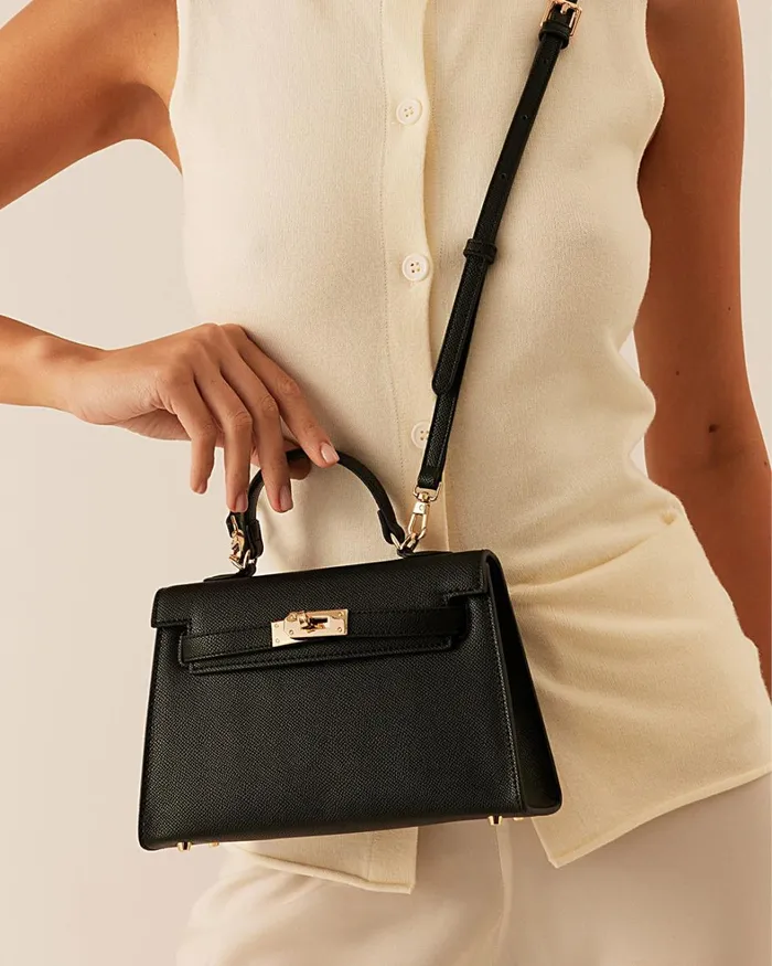 Women Cross Body Bags Billini HARIETTE HANDLE BAG 8211 BLACK