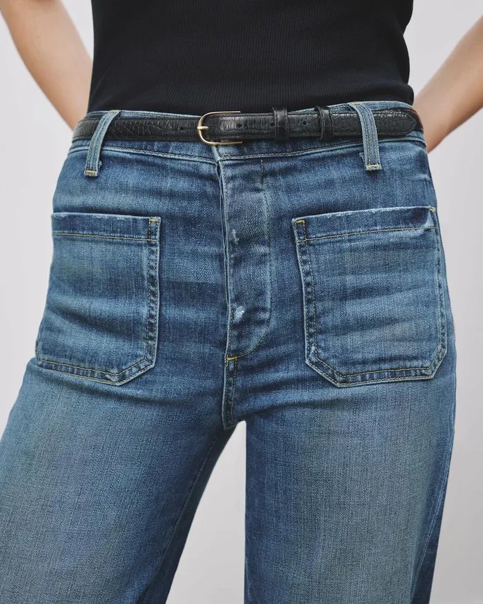 Women Denim Nili Lotan FLORENCE JEAN Classic Wash