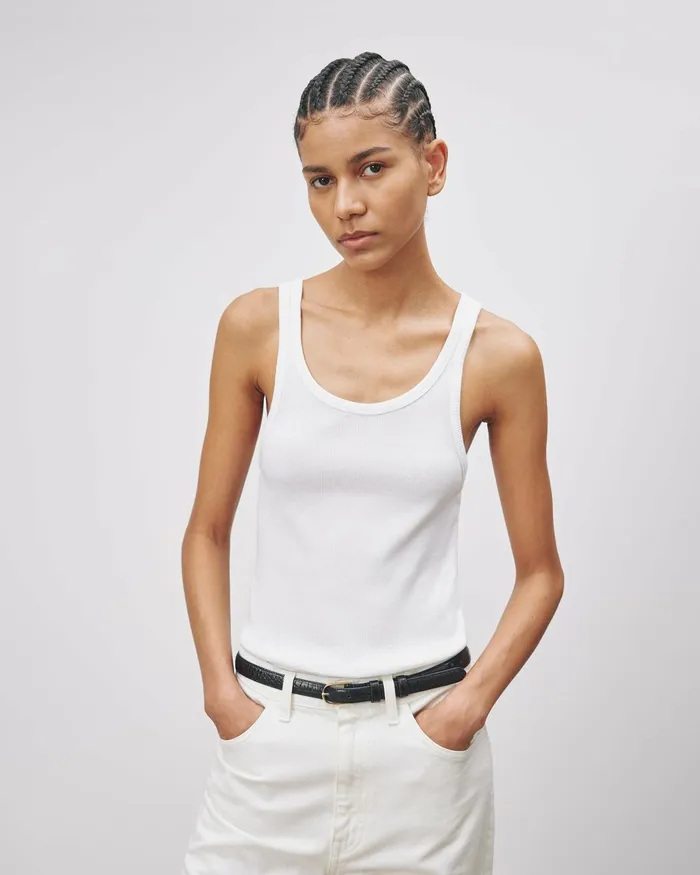 Women Denim Nili Lotan MITCHELL JEAN Cream
