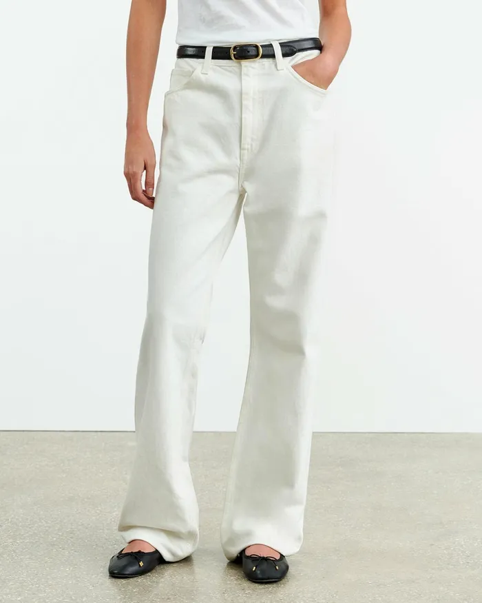 Women Denim Nili Lotan MITCHELL JEAN Cream