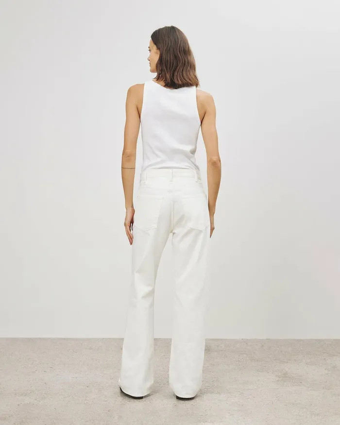Women Denim Nili Lotan MITCHELL JEAN Cream