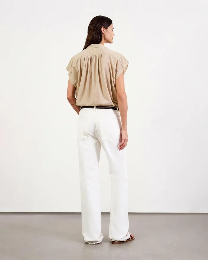 Women Denim Nili Lotan MITCHELL JEAN Cream