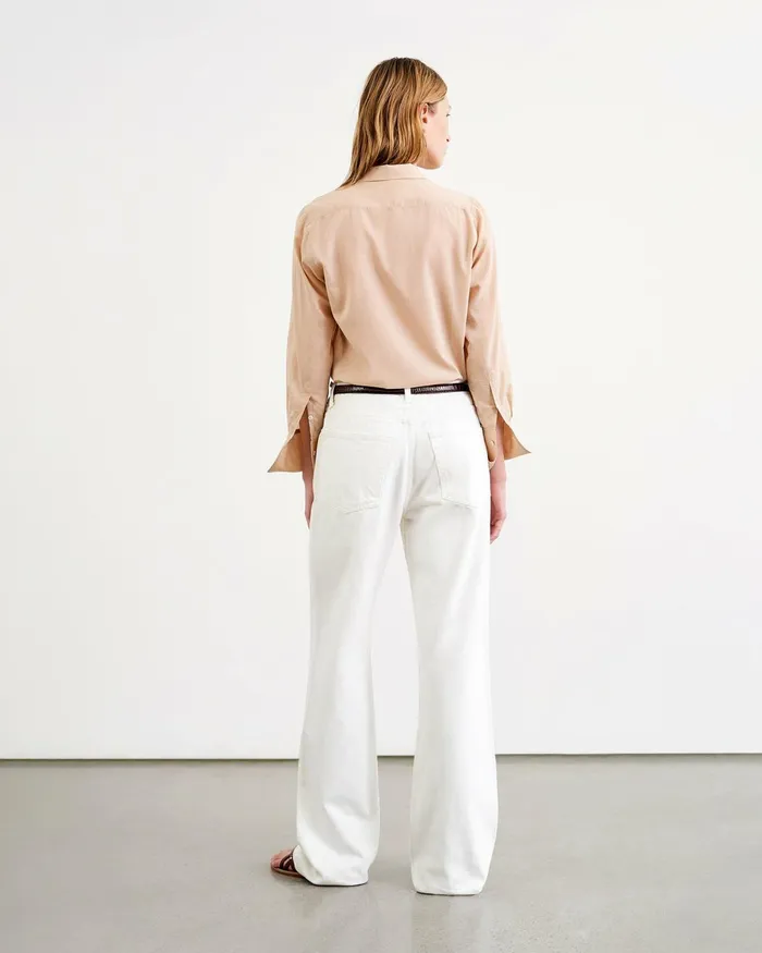 Women Denim Nili Lotan MITCHELL JEAN Cream
