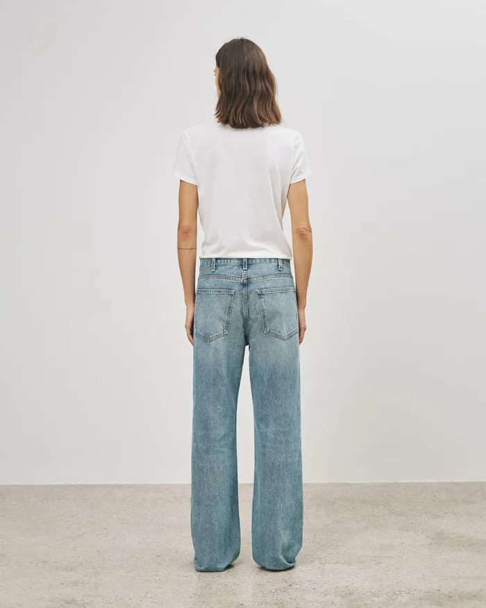 Women Denim Nili Lotan MITCHELL JEAN Summer Wash