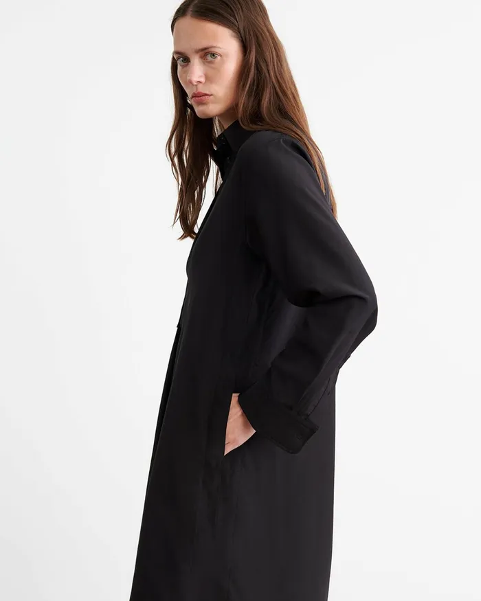 Women Dresses and Skirts Nili Lotan CLOE SILK DRESS Black