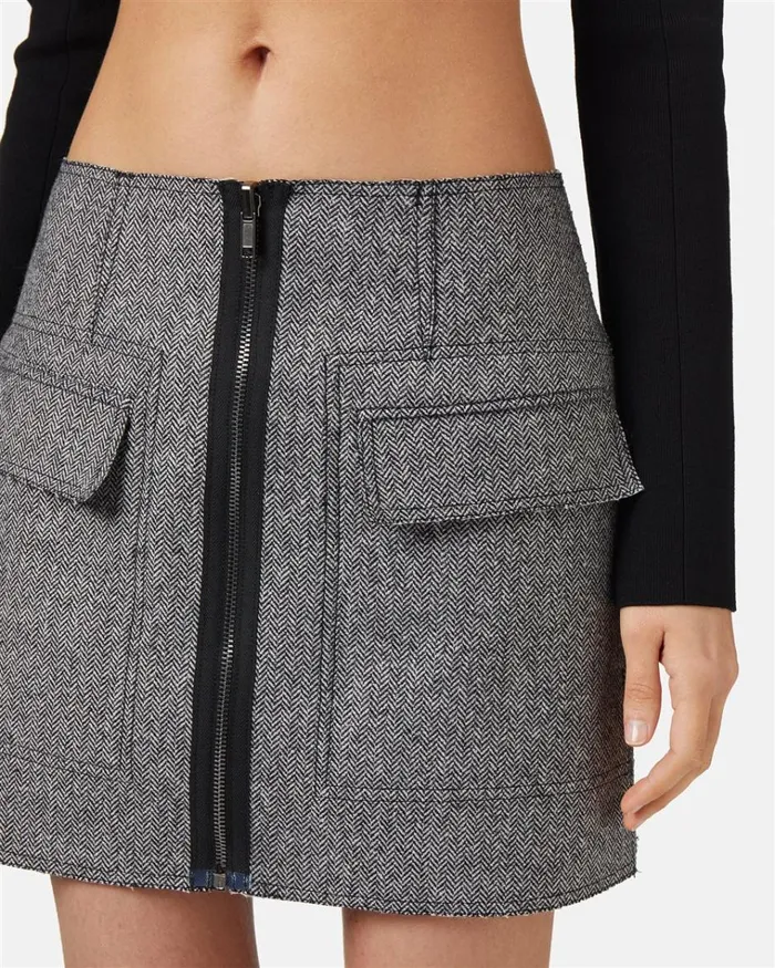 Women DRESSES AND SKIRTS Iceberg Regular Fit Reversible Skirt Women DRESSES AND SKIRTS Iceberg Regular Fit Reversible Skirt