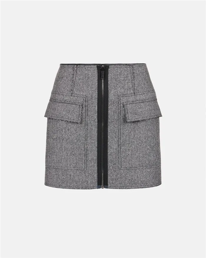 Women DRESSES AND SKIRTS Iceberg Regular Fit Reversible Skirt Women DRESSES AND SKIRTS Iceberg Regular Fit Reversible Skirt