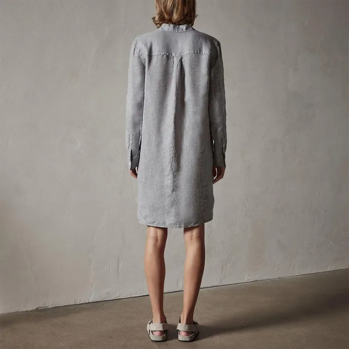 Women DressesJumpsuits James Perse Lightweight Linen Shirt Dress Breeze Pigment