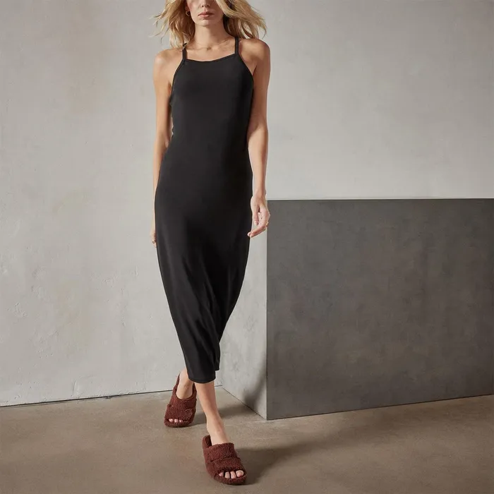 Women DressesJumpsuits James Perse Matte Jersey Dress Black