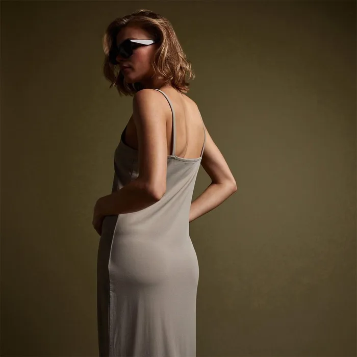 Women DressesJumpsuits James Perse Matte Jersey Tank Dress Mineral