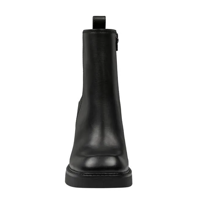 Women Dynamic Black Leather Boots Windsor Smith Platforms