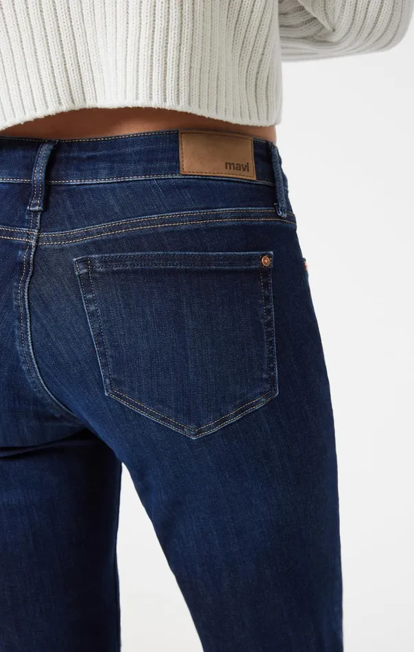 Women Emma Slim Boyfriend In Deep Flex Blue Mavi Jeans Denim Women Emma Slim Boyfriend In Deep Flex Blue Mavi Jeans Denim