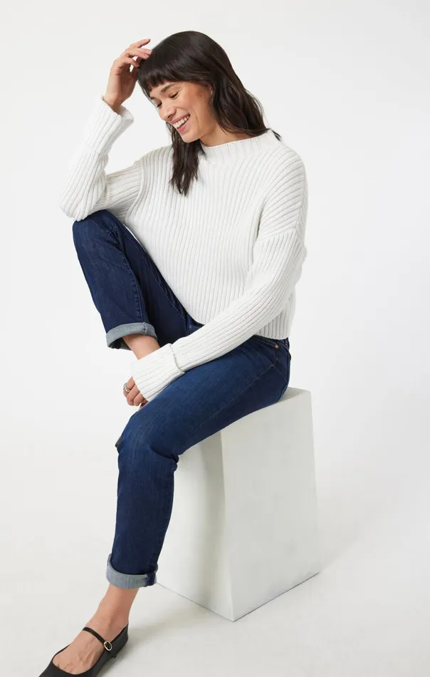 Women Emma Slim Boyfriend In Deep Flex Blue Mavi Jeans Denim Women Emma Slim Boyfriend In Deep Flex Blue Mavi Jeans Denim