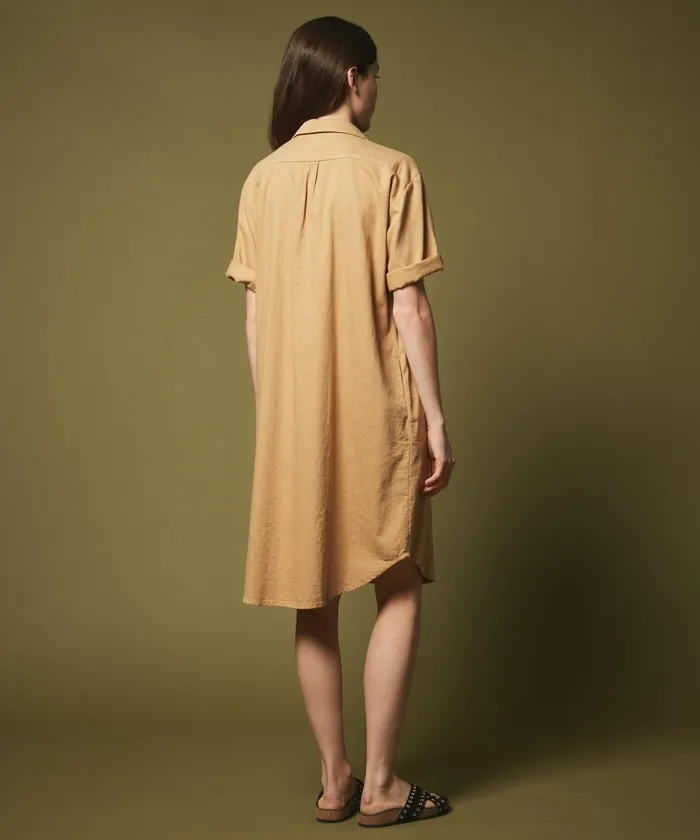 Women Hartford Dresses Dune Rafo Cotton Drill Shirt Dress