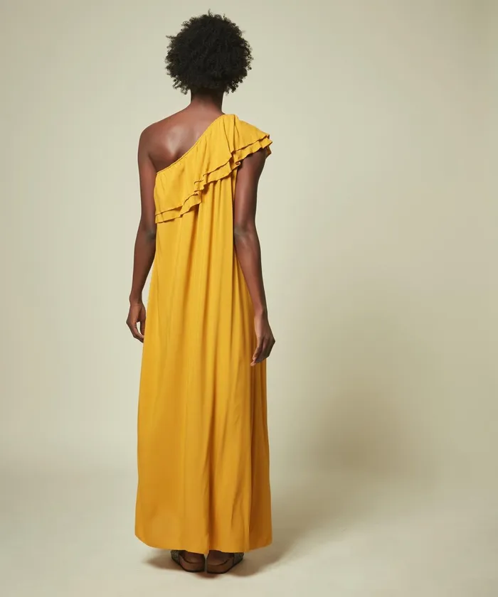 Women Hartford Dresses Honey Rossym Long Dress In Viscose Voile
