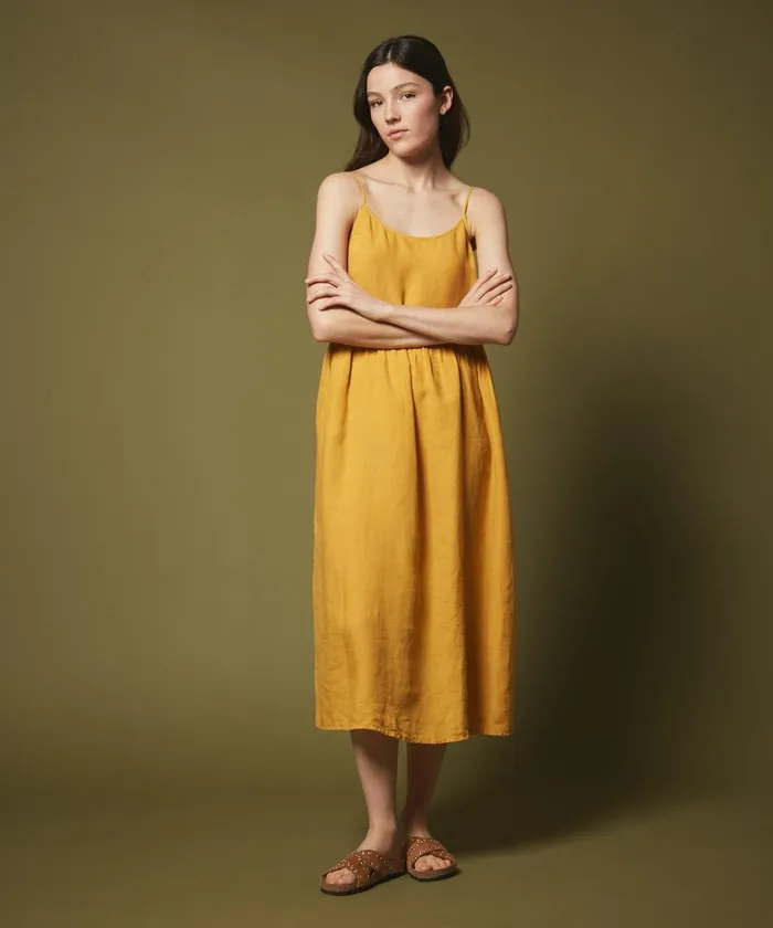 Women Hartford Dresses Rovita Honey Linen Dress
