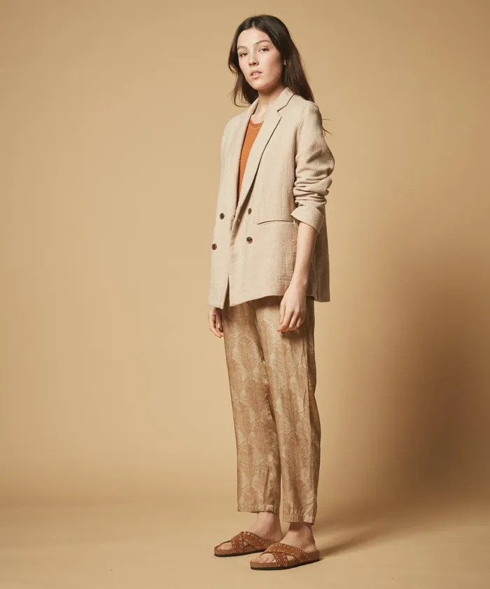 Women Hartford Jackets and Coats Version Double Fabric Jacket