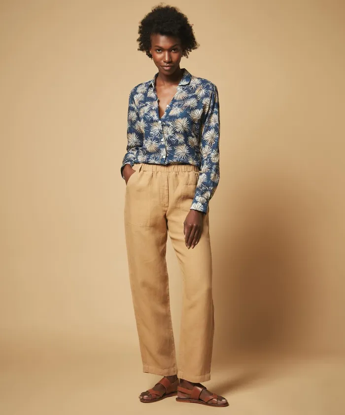 Women Hartford Pants Pharell Dune Linen Pants