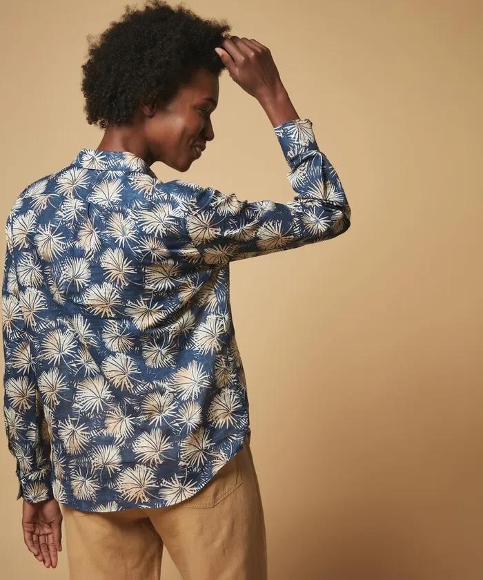 Women Hartford Shirts and Tops Blue Palms Corazon Shirt