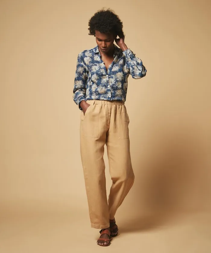Women Hartford Shirts and Tops Blue Palms Corazon Shirt