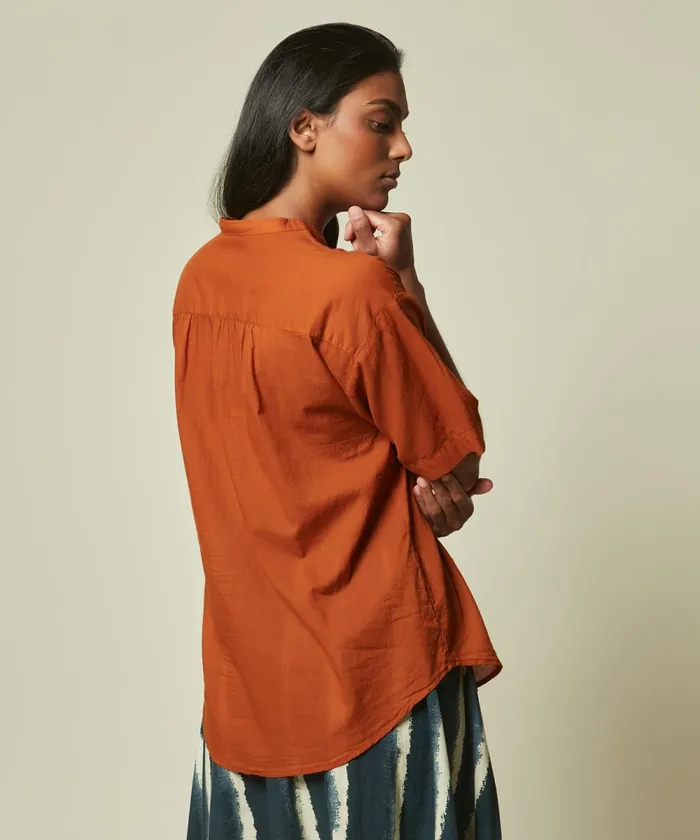 Women Hartford Shirts and Tops Caramel Openwork Calix Shirt