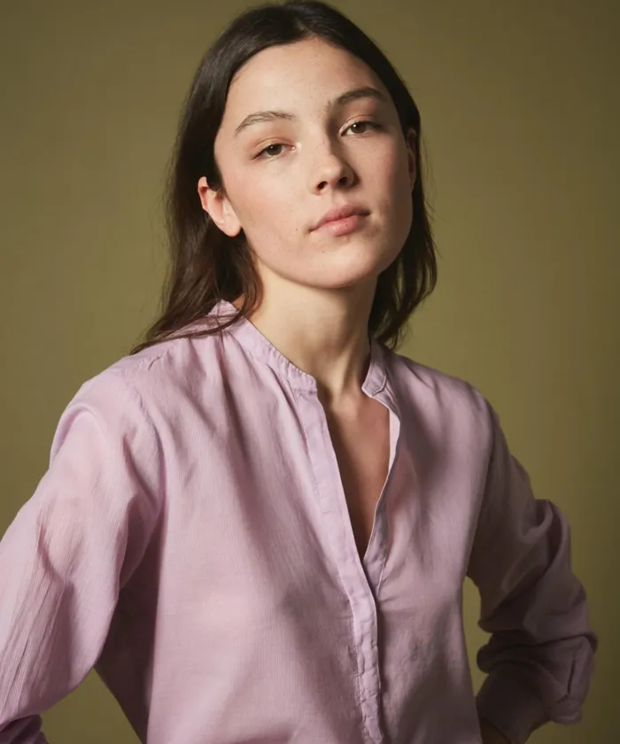 Women Hartford Shirts and Tops Carta Openwork Orchid Shirt
