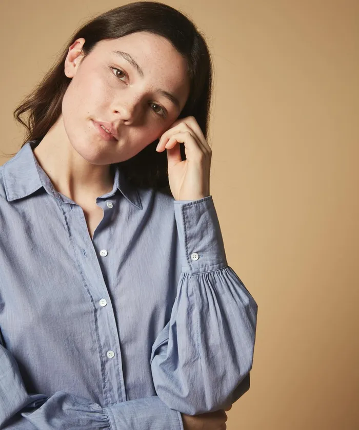 Women Hartford Shirts and Tops Clement EndOnEnd Long Shirt