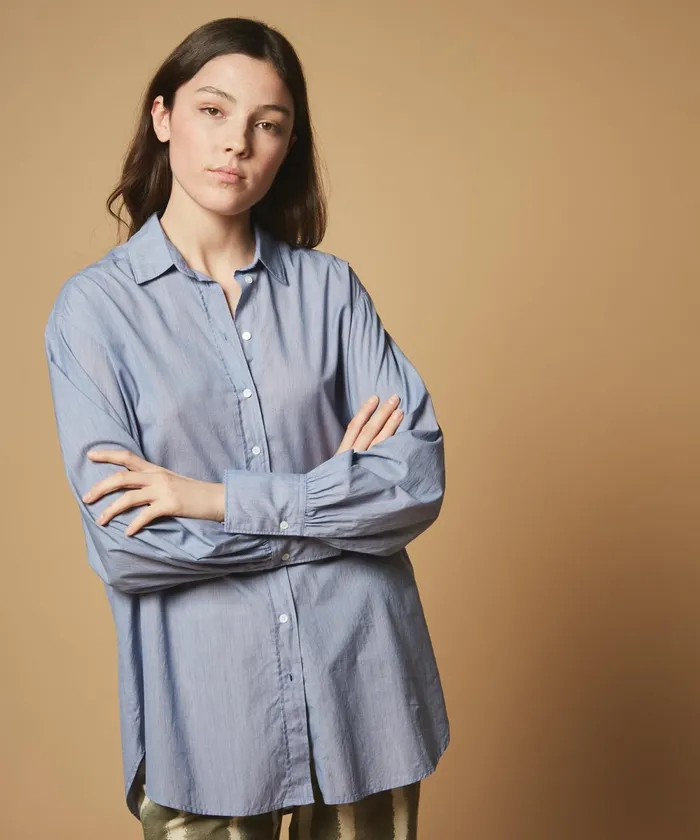 Women Hartford Shirts and Tops Clement EndOnEnd Long Shirt