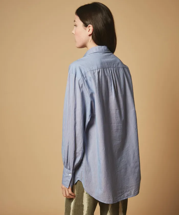 Women Hartford Shirts and Tops Clement EndOnEnd Long Shirt