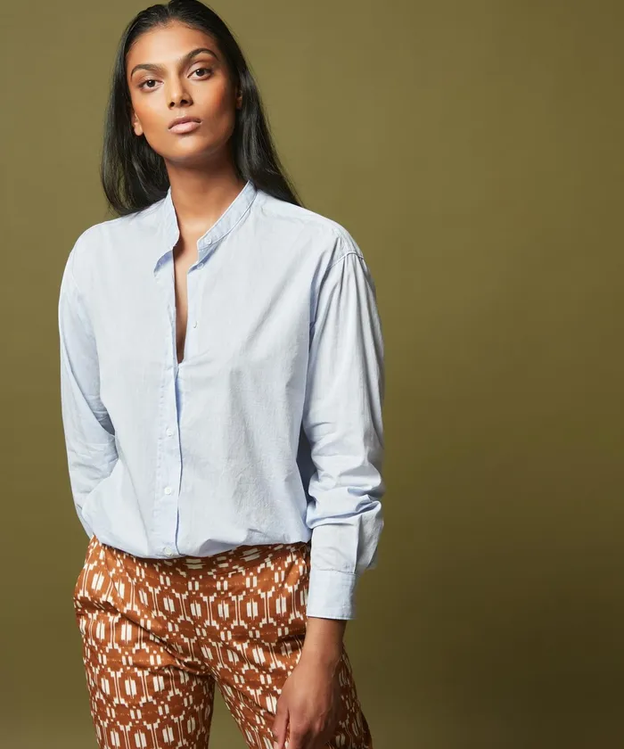 Women Hartford Shirts and Tops EndOnEnd Cotton Cristal Shirt
