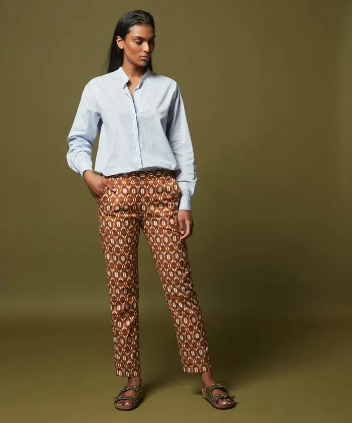 Women Hartford Shirts and Tops EndOnEnd Cotton Cristal Shirt