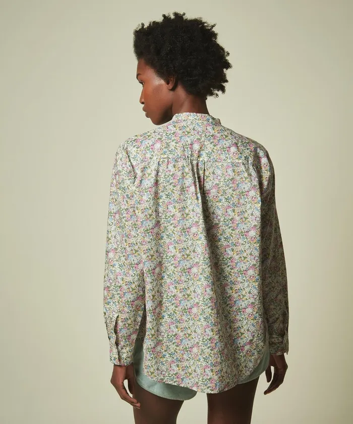 Women Hartford Shirts and Tops Lilac Green Liberty Codex Shirt