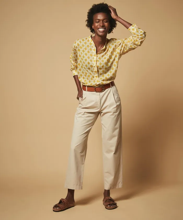 Women Hartford Shirts and Tops Yellow TieandDye Cristal Shirt