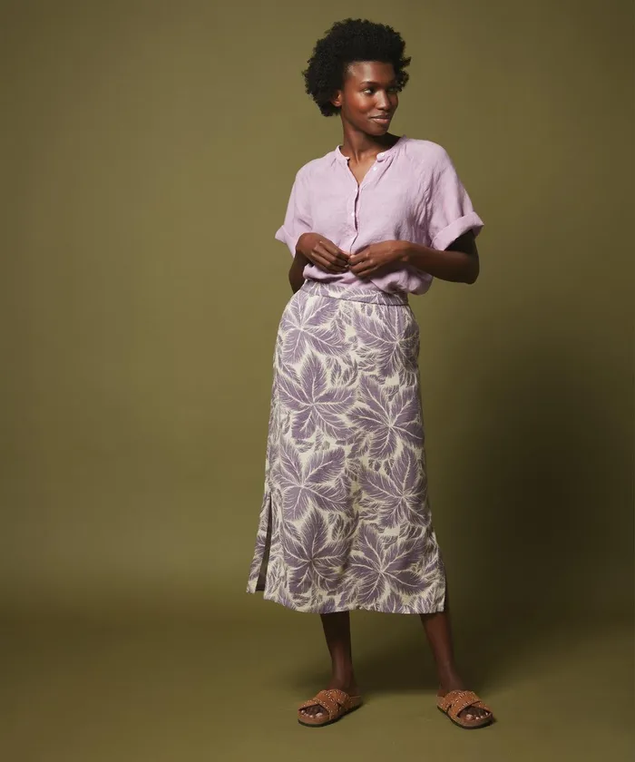 Women Hartford Skirts and Shorts Violet Palms Journee Long Skirt