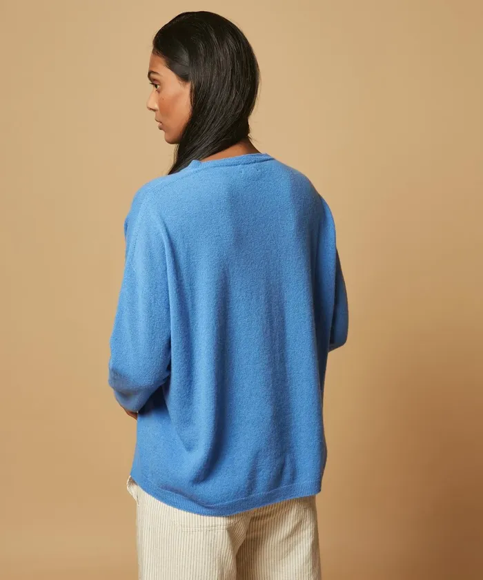 Women Hartford Sweaters Cobalt Miren Sweater