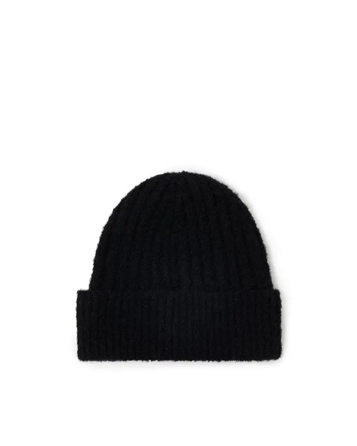 Women Hats And Scarves Iceberg Beanie With Iceberg Logo Women Hats And Scarves Iceberg Beanie With Iceberg Logo