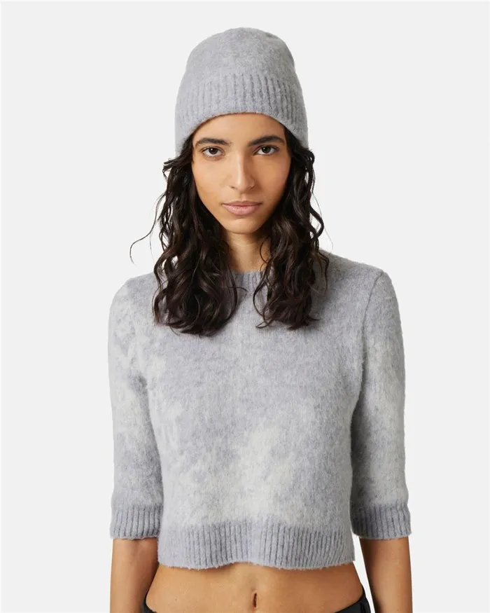 Women Hats And Scarves Iceberg Technical Wool Knit Hat Women Hats And Scarves Iceberg Technical Wool Knit Hat