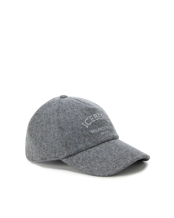 Women Hats And Scarves Iceberg Wool Blend Baseball Cap
