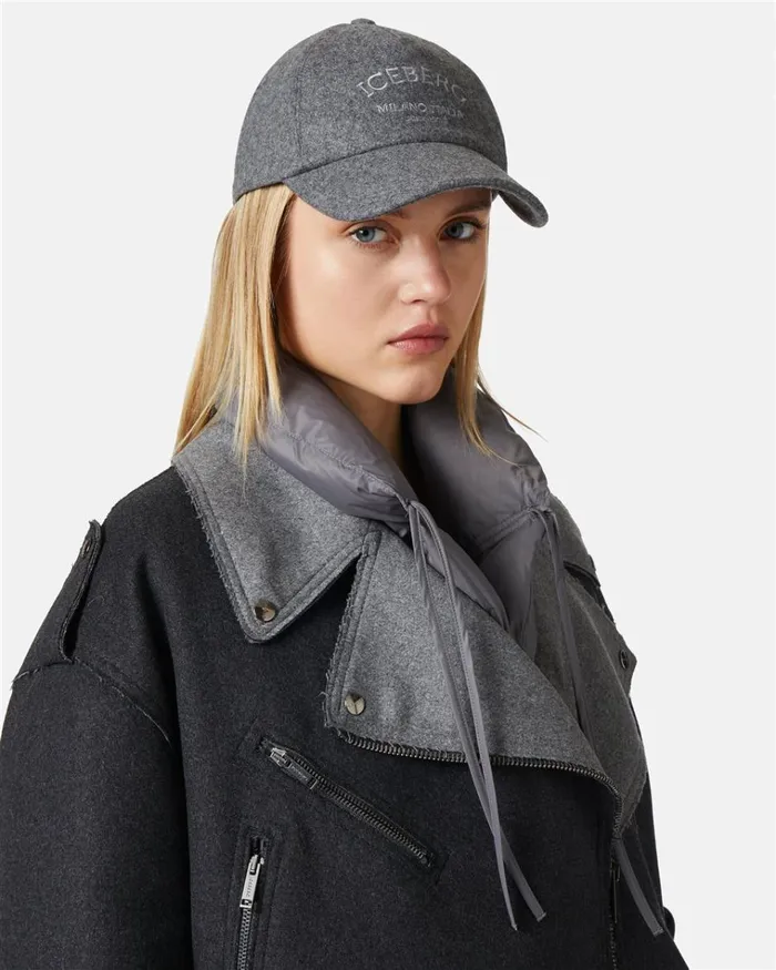 Women Hats And Scarves Iceberg Wool Blend Baseball Cap Women Hats And Scarves Iceberg Wool Blend Baseball Cap