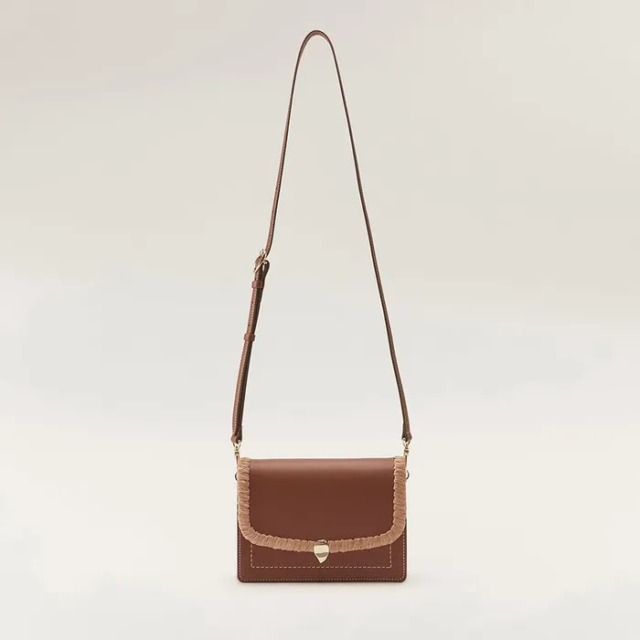 Women Helen Kaminski Cross Body Bags Dauphine Crossbody With Raffia